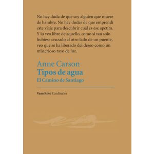 Tipos de Agua